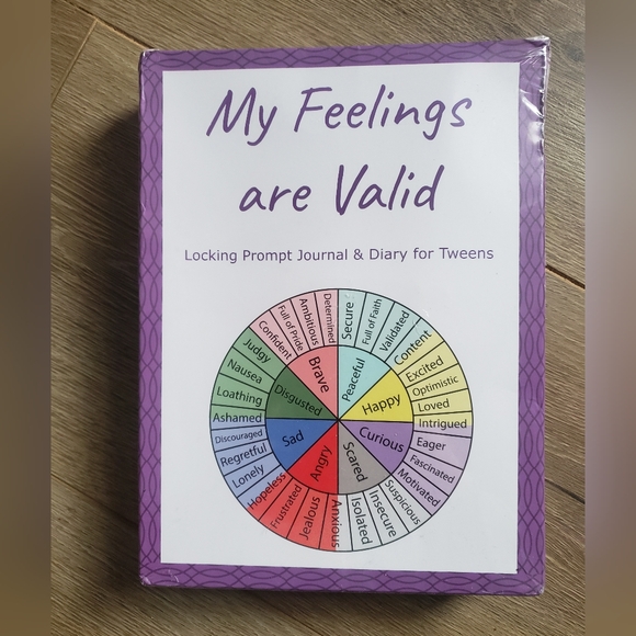 Anxiety Notebook Prompts for Tweens Emotional Growth Journal Stars Therapy - Picture 2 of 10